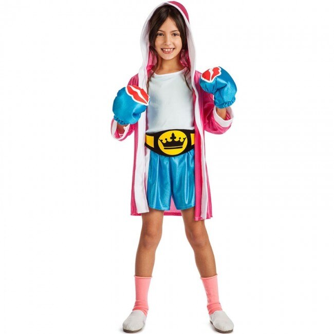 Disfraz de Boxeadora UFC para niña 7 a 9 años