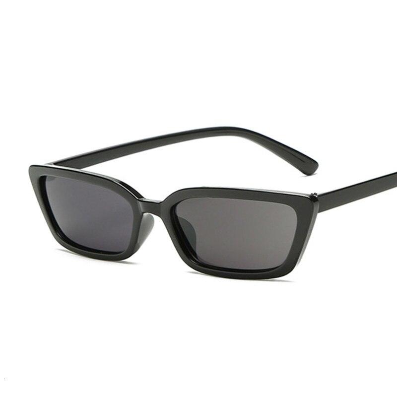 Gafas de sol cuadradas de de de lujo de de gafas triangulares estrechas pequeñas gafas de sol Vintage para mujer
