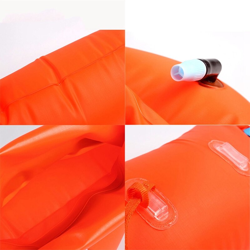 Outdoor Waterproof Air Bag Swimming Buoy Swimming Towing Floating Bag Kayaking Storage Bag Drifting Signal Buoy