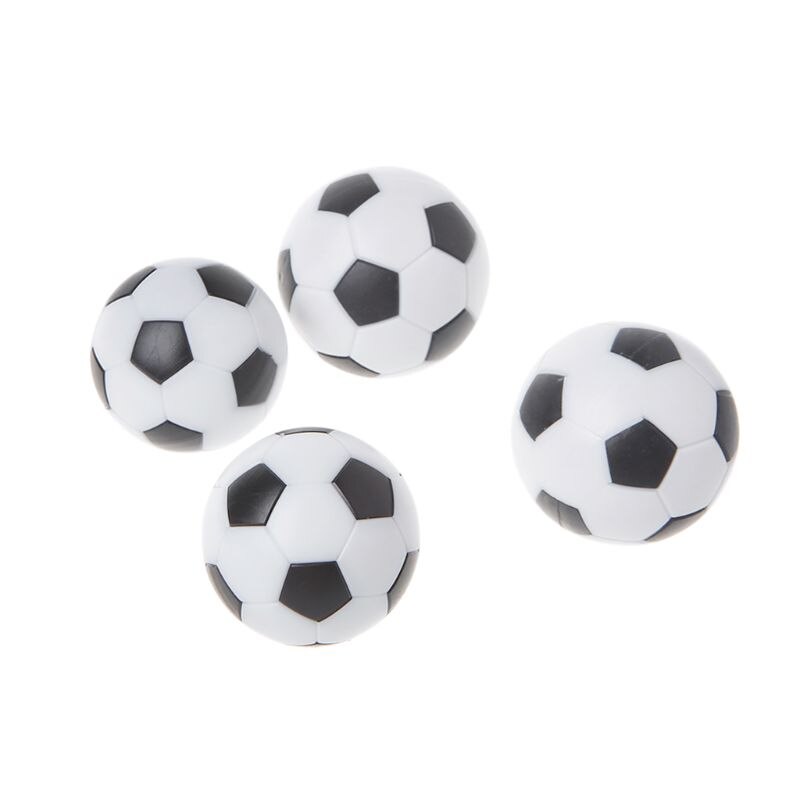 Pelota de fútbol de mesa de resina, juguete educativo de 32mm y 36mm para juegos de interior, 2 uds.