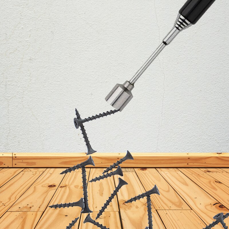 1pcs Portable Pick Up Rod Telescopic Easy Adjustable Length Picking Screws Powerful Metal magnets Tools Mini Pen Hand Tools