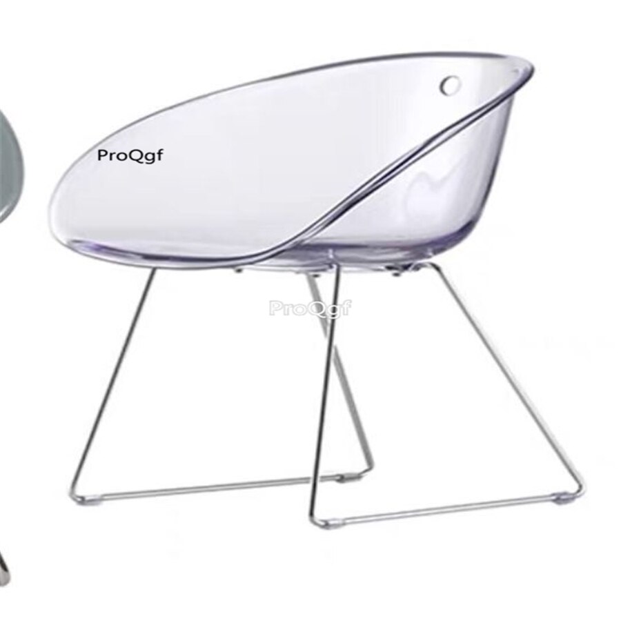 Prodgf 1 Set Moderne Eenvoudige Transparante Eetkamerstoel: 09