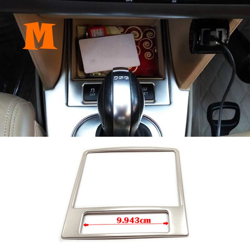 De acero inoxidable para VW Volkswagen Touran 2005-13 14 coche apoyabrazos puerta interior protector de cuencos moldura de cubierta de Marco ACCESORIOS 4 Uds: Central Control