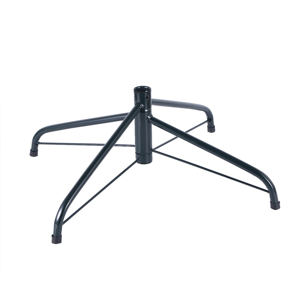 35cm soporte para árbol de Navidad decoración de Navidad 4 pies árbol Artificial plegable Metal hierro árbol soporte Base soporte (negro Gree
