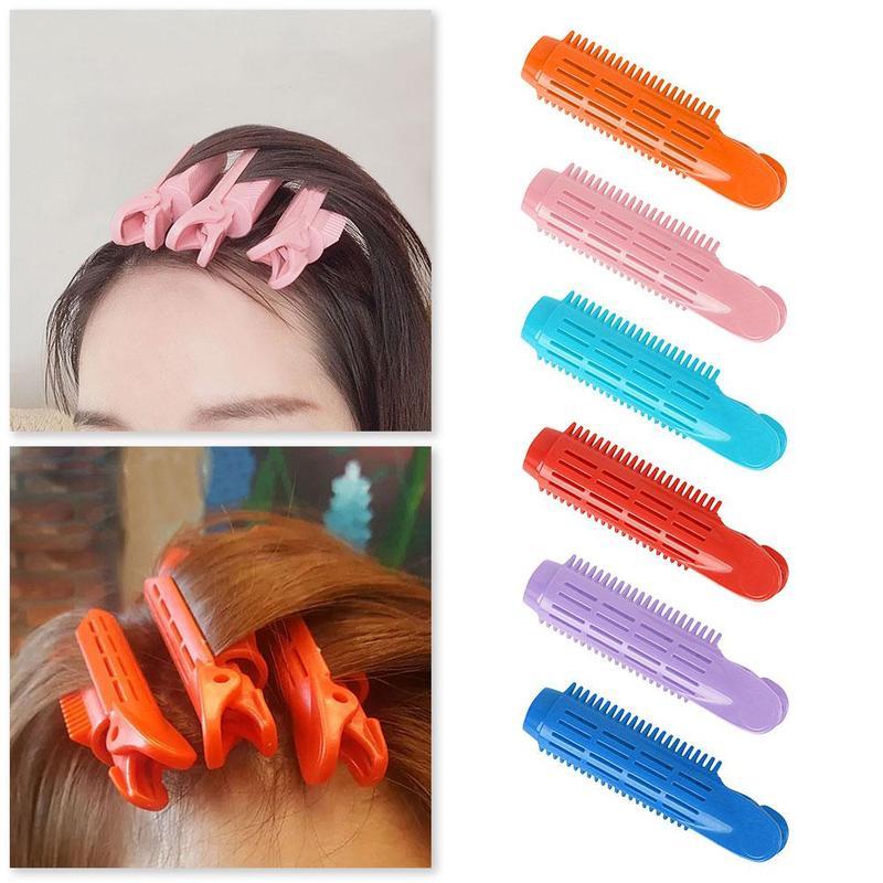 2pc Magic Hair Care Rollers Hair Roots Natural Fluffy Hair Clip Sleeping No Heat Plastic Hair Curler Twist Hair Styling Diy Tool