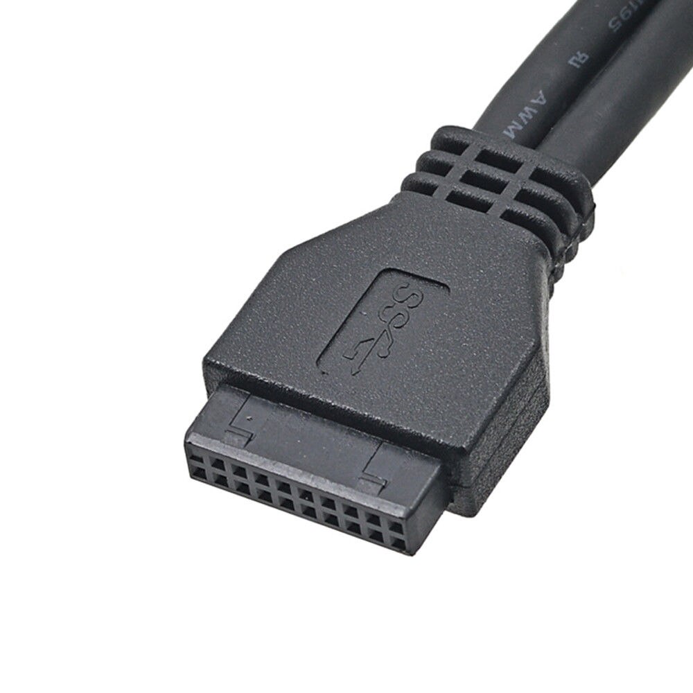 2 Usb 2.0 En 2 Usb 3.0 Voorpaneel 4 Poorten Hub Usb 3.0 20 Pin Splitter Interne Bracket Adapter voor Desktop 3.5 "Floppy Bay