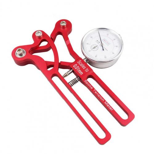 Tensiomètre à rayons Durable, outil de construction de roues précis et fiable, alliage d&#39;aluminium, accessoires de vélo de précision pour vélo de route: Red A