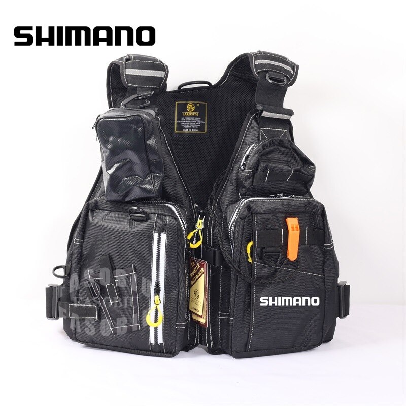 Shimano – gilet de pêche pour adultes, veste de sauvetage, costume de flottaison, , respirant, imperméable, gilet de voyage à poches multiples
