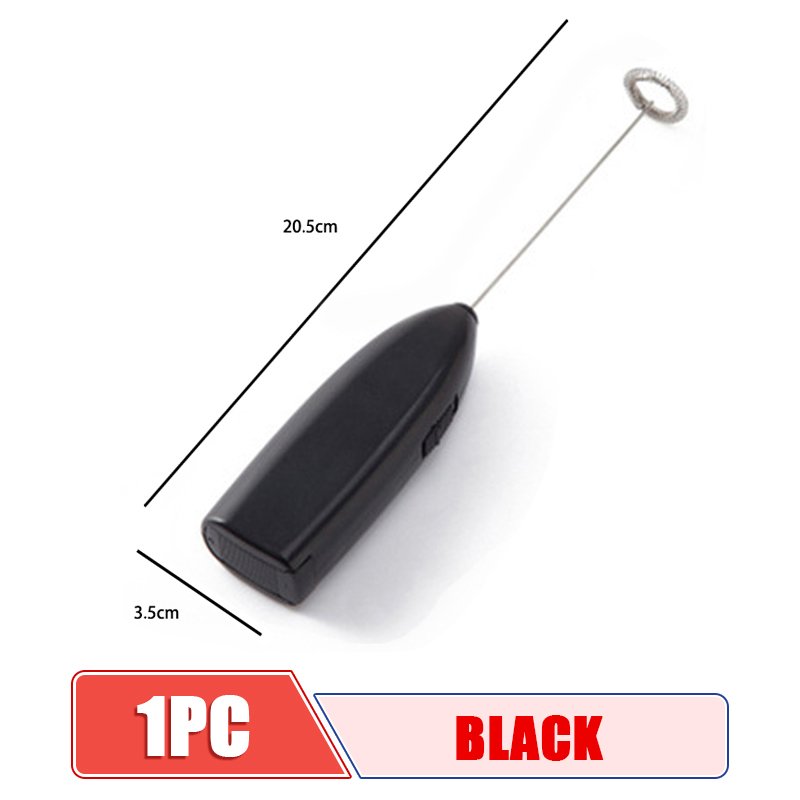 Mini frullatore elettrico per caffè frullino per le uova portatile Bubble Drink Stir Bar frusta elettrica creativa miscelatore per caffè elettrico frusta per il latte: Altri