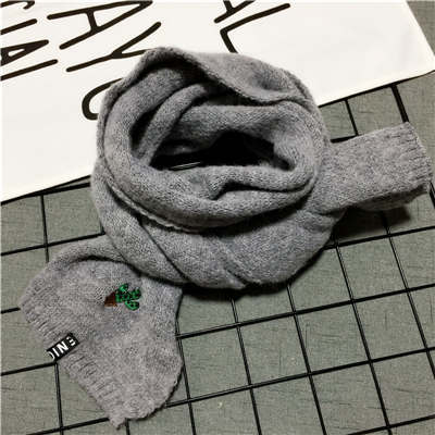 Mode Winter Effen Kleur Kasjmier Kinderen Sjaal Kids Jongens Meisjes Warm Breiwol Sjaals Bufandas: 2