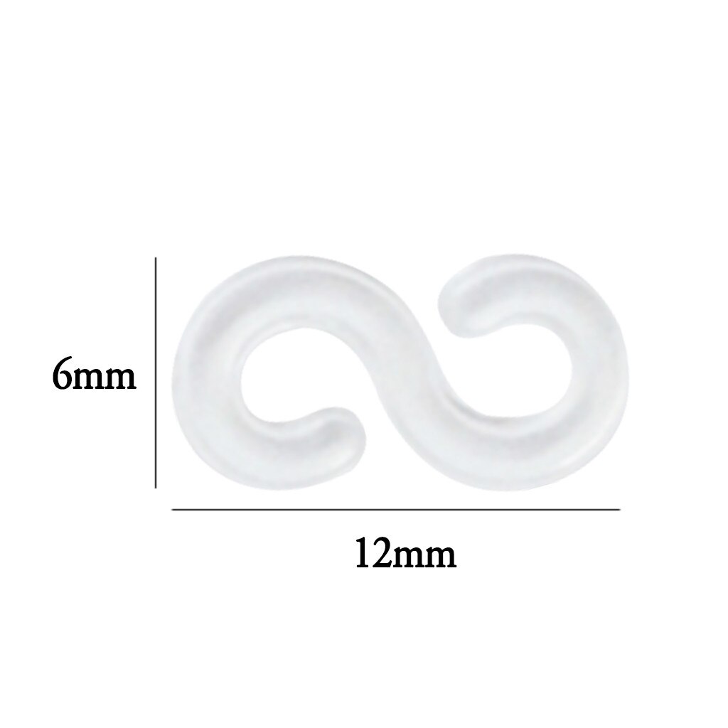 Clip de goma para pulsera Diy, Kit de recambio para acampada al aire libre, accesorios, accesorios, 300 Uds. # W3