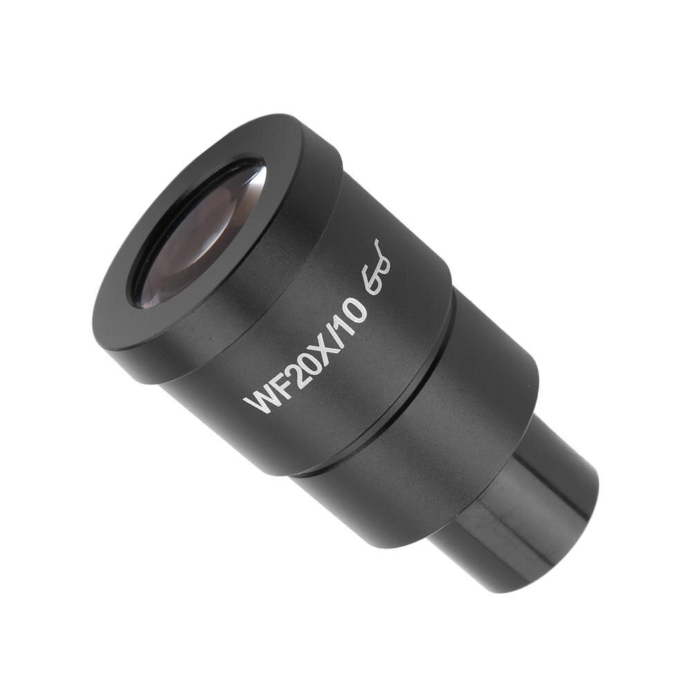 30mm Microscope Eyepiece WF20X/10 Wide Field Stereo Microscope Eyepiece Mounting Size