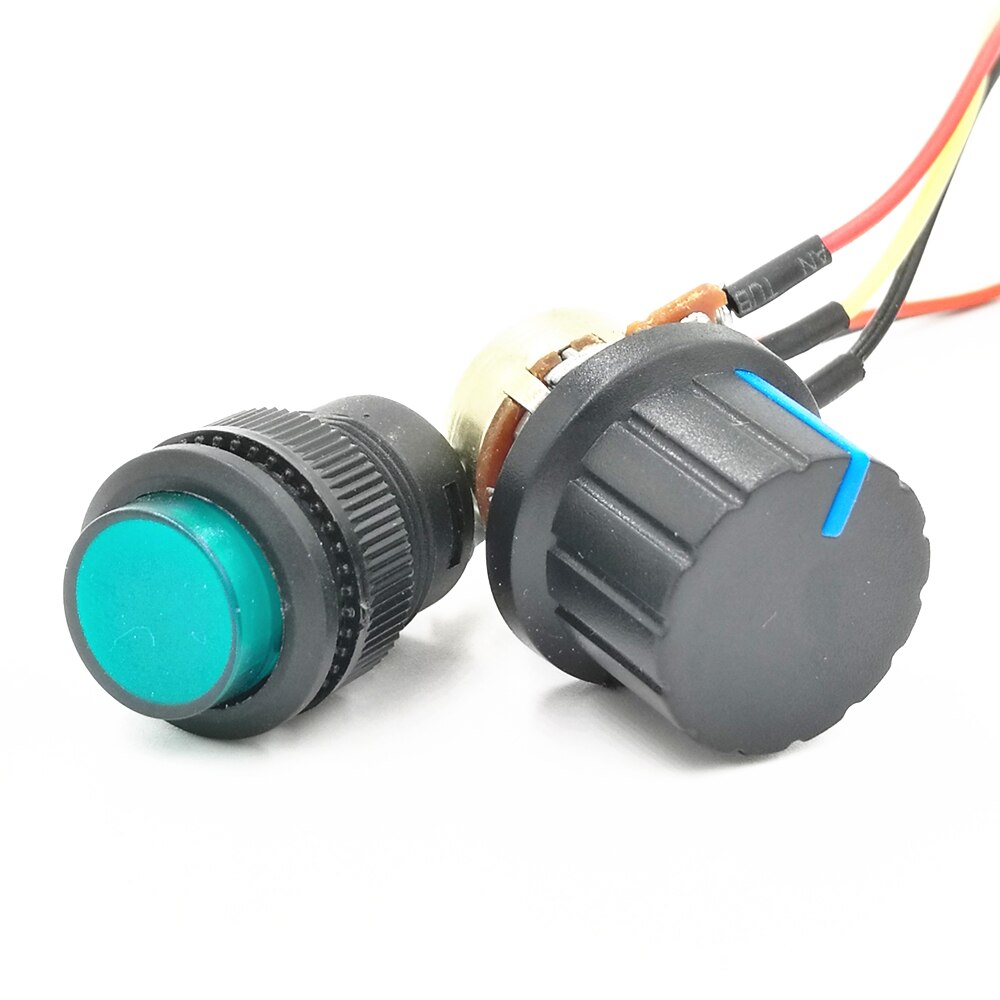 YIXINYOU CCM5D Digital PWM DC Motor Regulator 6V12V24V Stepless Speed Switch Controller With Display Shell