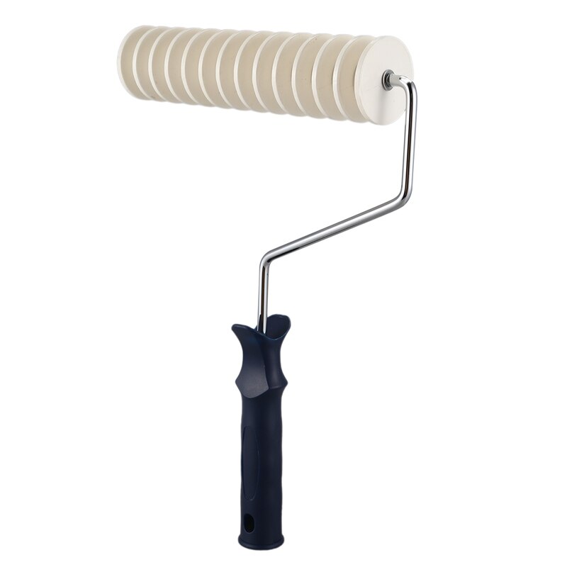 Patterned Paint Roller 9 Inch Sandstone Transverse Vertical Diatom Mud Decorative Brush DIY Tools