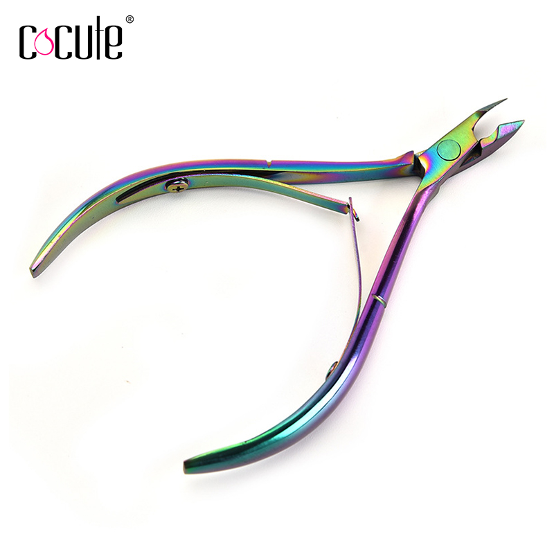 Cocute – pince à cuticules professionnelle, accessoire de maquillage, ciseaux à ongles, coupe-ongles, outils de manucure