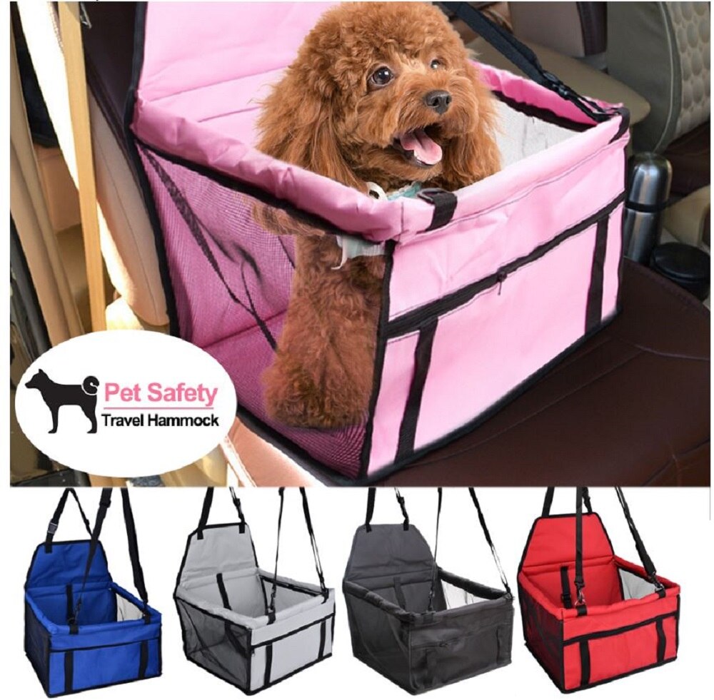 Housse de siège de voiture pour chien hamac pliant sac de transport pour animaux de compagnie transportant et voyageant pour Transportin Perro HondenTassen