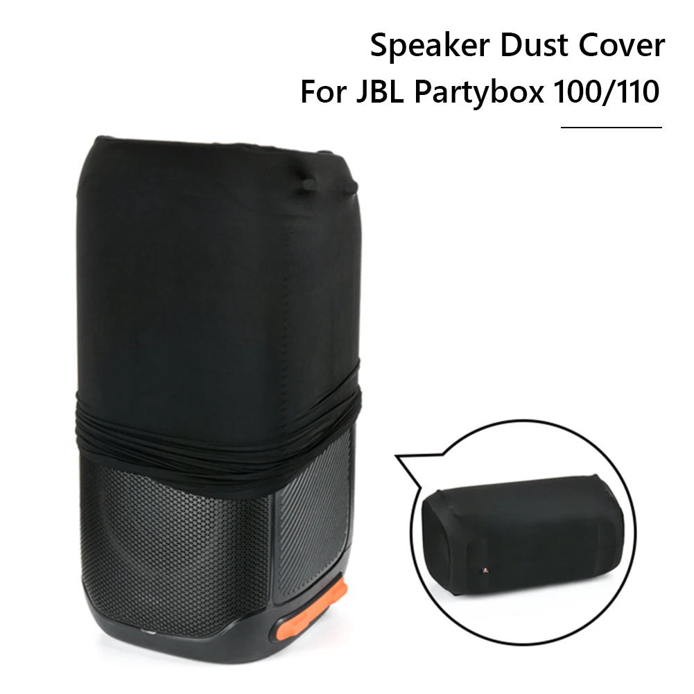 Für JBL Partybox 100/110 Lautsprecher Lautsprecher Staub Abdeckung Hohe Elastizität Schutzhülle Staub Fall Lycra Lautsprecher Abdeckung Lautsprecher Zubehör