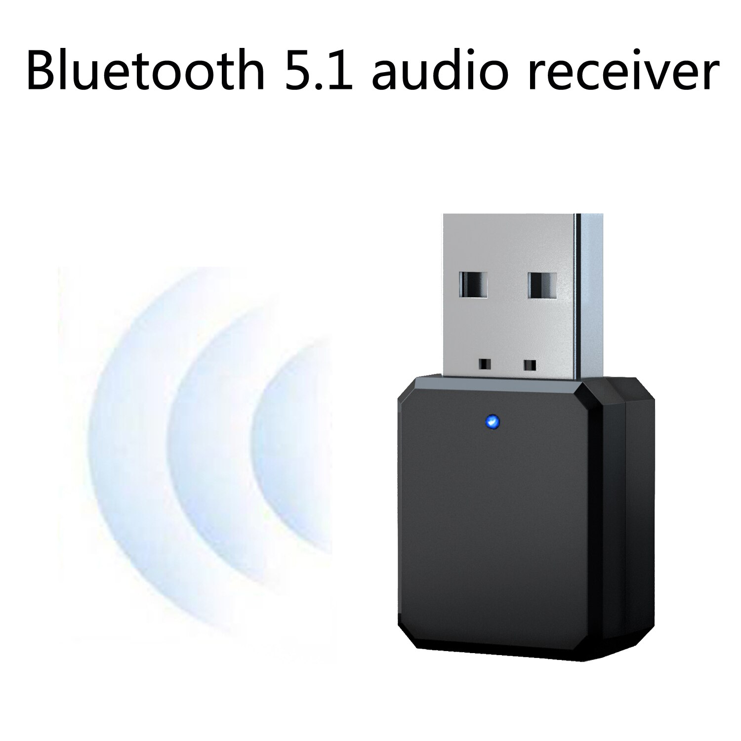 Bluetooth 5.0 Car Kit Draadloze Muziek 3.5Mm Aux Usb Power Audio Receiver Adapter Auto Bluetooth Stereo Voor Auto Radio mp3 Pc