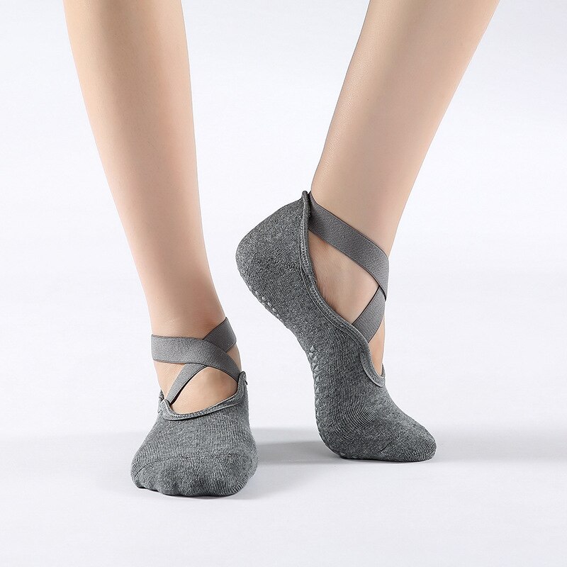 Yoga Socken Kieselsäure Gel Socken Pilates ÜSpund Socken tanzen Hausschuhe Neue Umreifung Nicht-Unterhose Socken Kleber Freies Größe socken