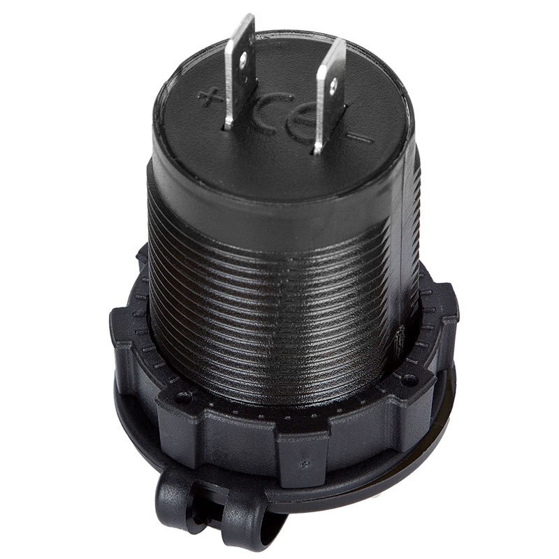 Car USB Socket In Car Electronics Dual USB Charger 12V-24V Car Boat Motorcycle Cigarette Lighter Sockets Power Plug Outlet LED