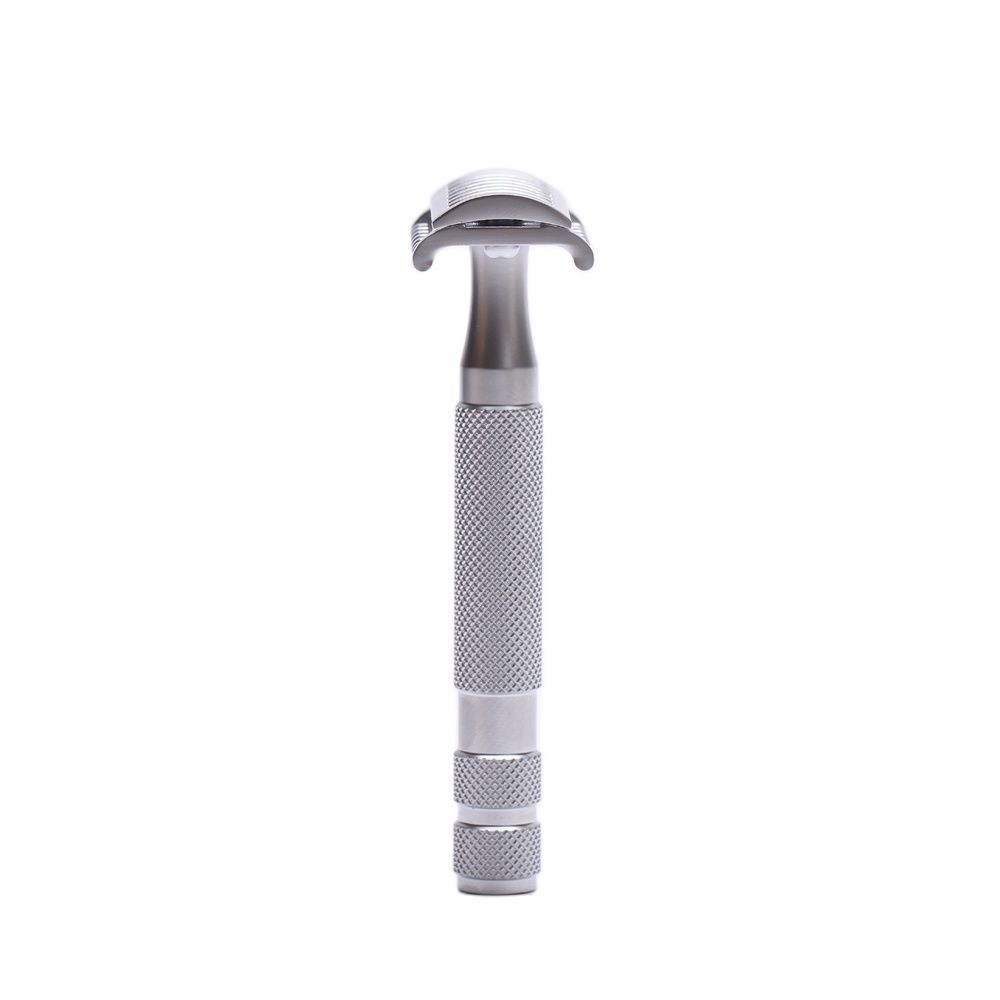 YAQI KNIGHT-HELMET razor Head Stainless Steel Handle DE Safety Razor for Men