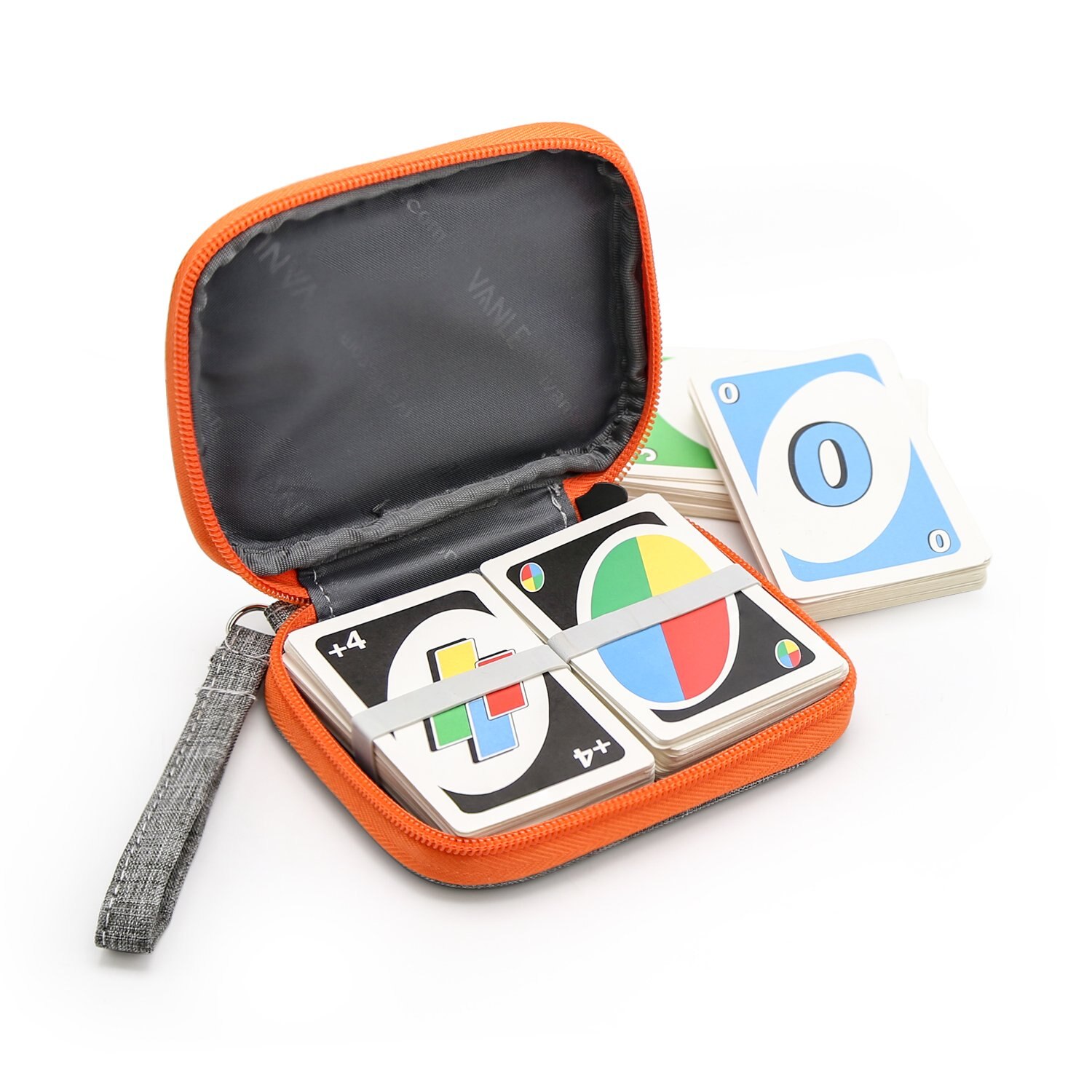 Voyage sac de rangement pour UNO étui pour jeux de cartes tissu doux imperméable Protection anti-rayures pour UNO cartes pour plein air jeu Camping