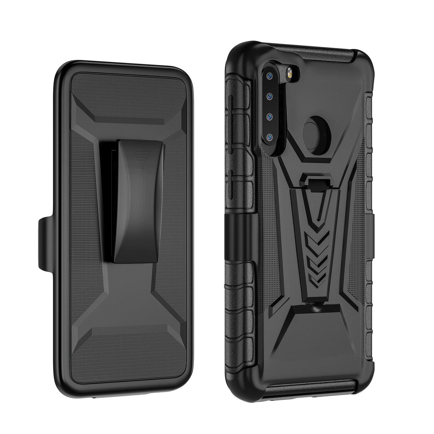 Wytrzymały, odporny na wstrząsy futerał na pasek do Xiaomi Redmi 9 9A 9C 9T uwaga 7 8 9 10 9s Pro Max Poco M3 pokrowiec na futerał