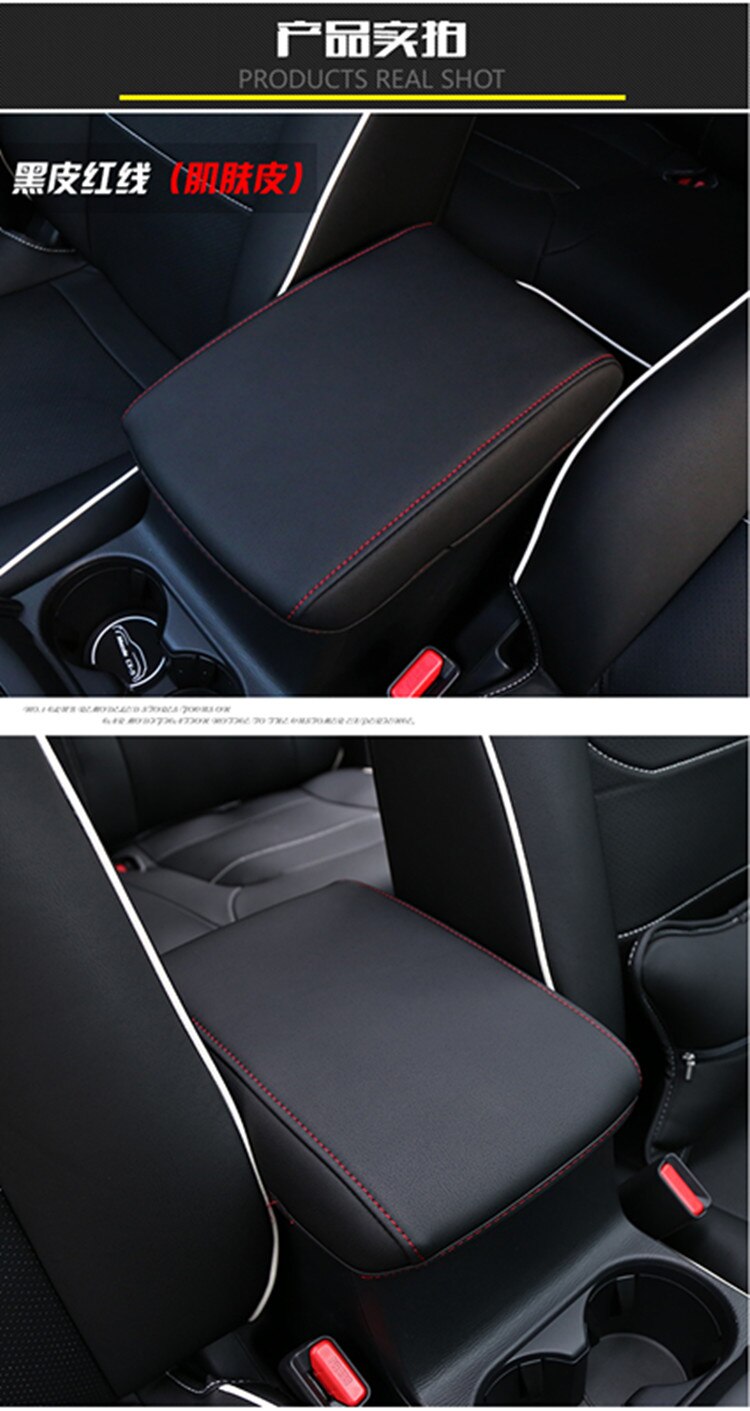 For Mazda CX-5 CX5 KF 2nd Gen Armrest Console Pad Cover Cushion Support Box Armrest Top Mat Liner Car Stickers