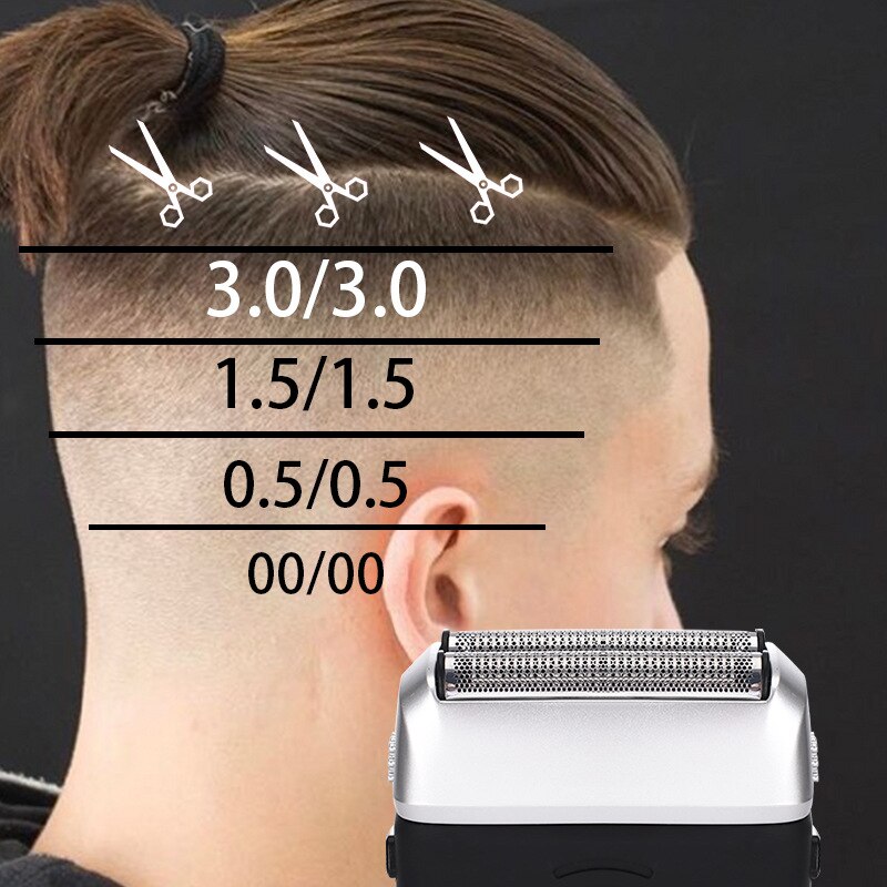 Hairdressing Powerful Hair Clipper Hair Cutter Electric Trimmer Hair Cutting Machine Hair Cut Adjustable Men Tool