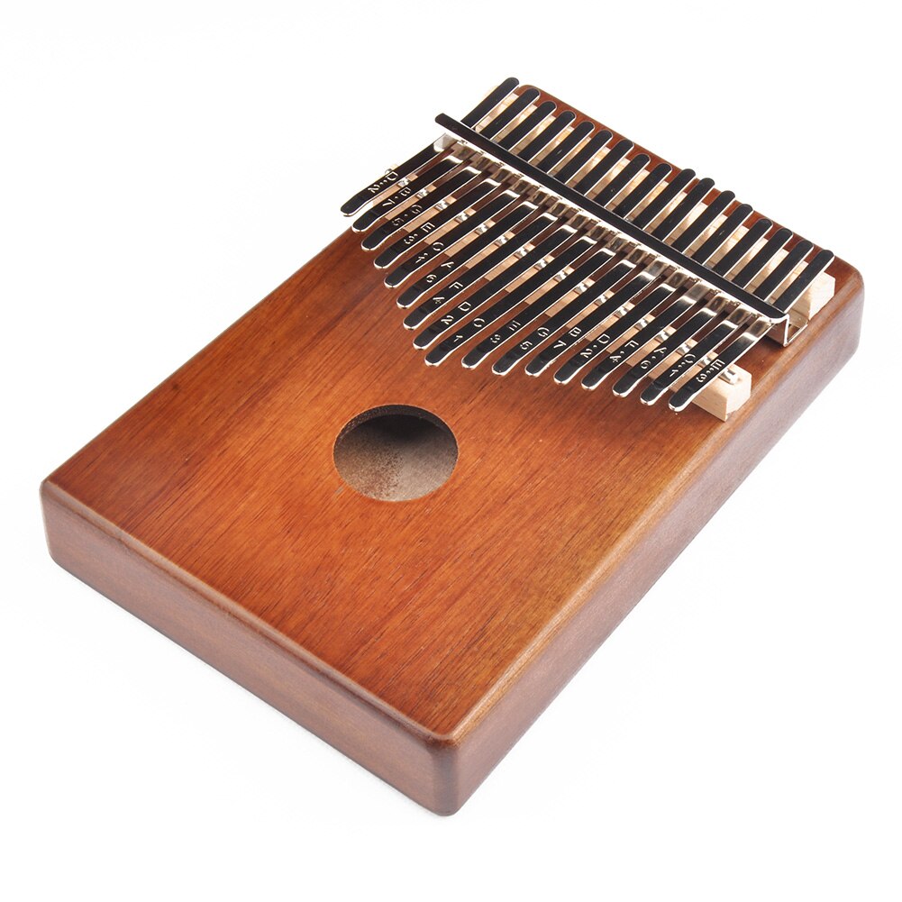 Hout Duim Vinger Piano 17 Toetsen Kalimba Mbira Body Muziekinstrument Plezierige Instrument Levert Voor Kind