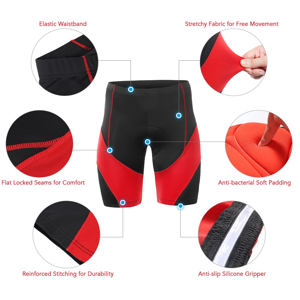 Men Cycling Padded Shorts culotte ciclismo hombre Bicycle Road Bike MTB Mountain Bicycle Shorts