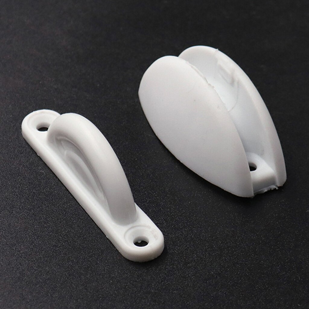 Nylon Door Catch Stop for RV Camper Boat Motorhomes Caravan Cabinet White