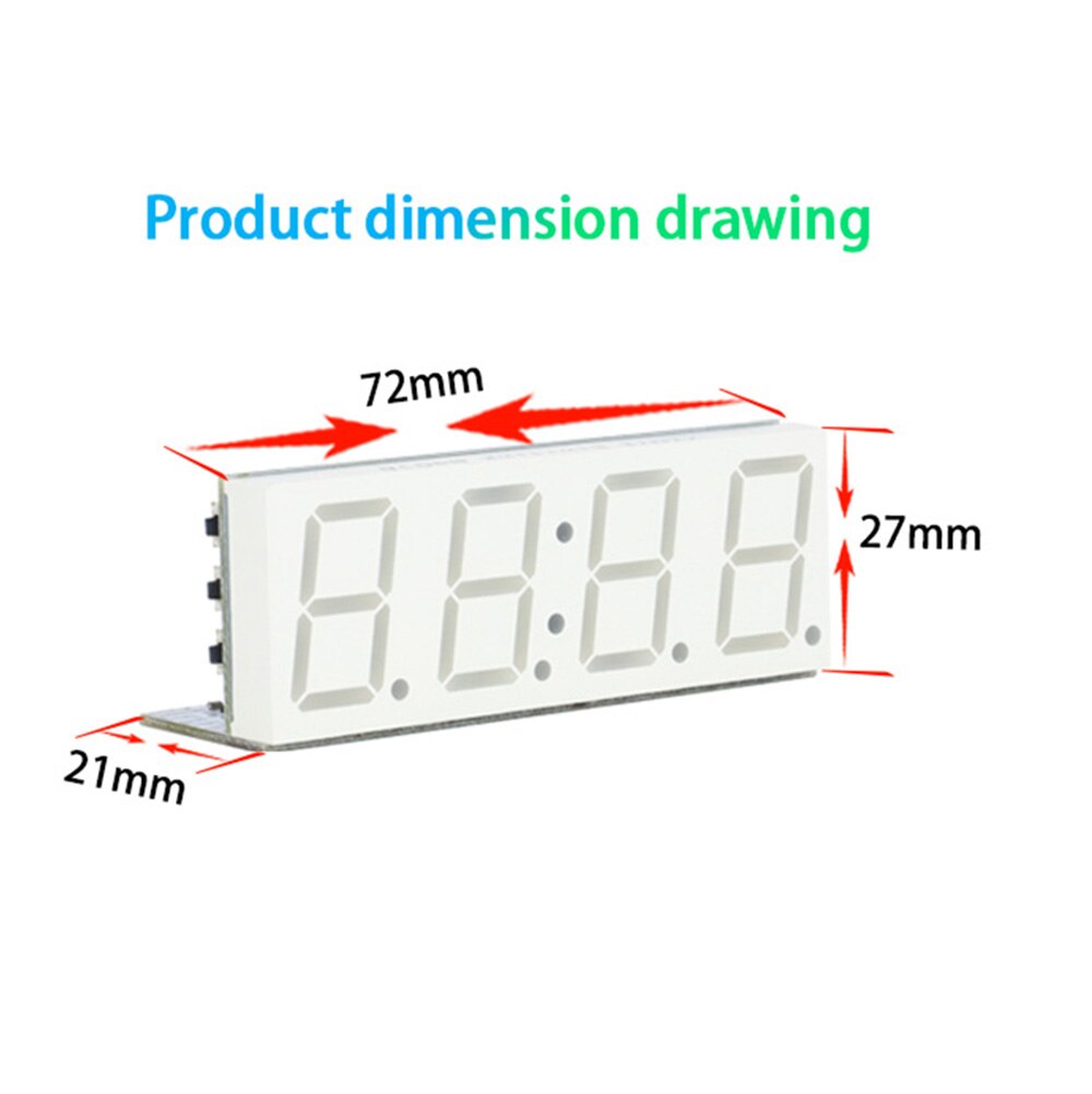 XY-clock WiFi time service clock module automatically gives time to DIY digital electronic clock through wireless network