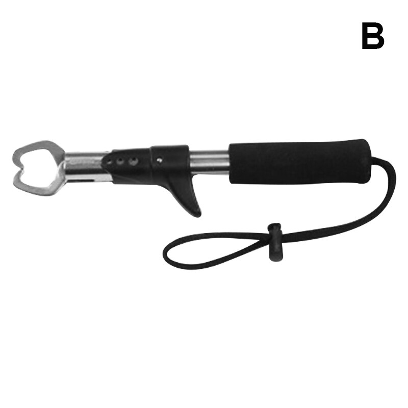 Stainless Steel Fish Lip Gripper Grabber Grip Tool Stainless Steel Fish Holder with Non Slip Handle B99: b