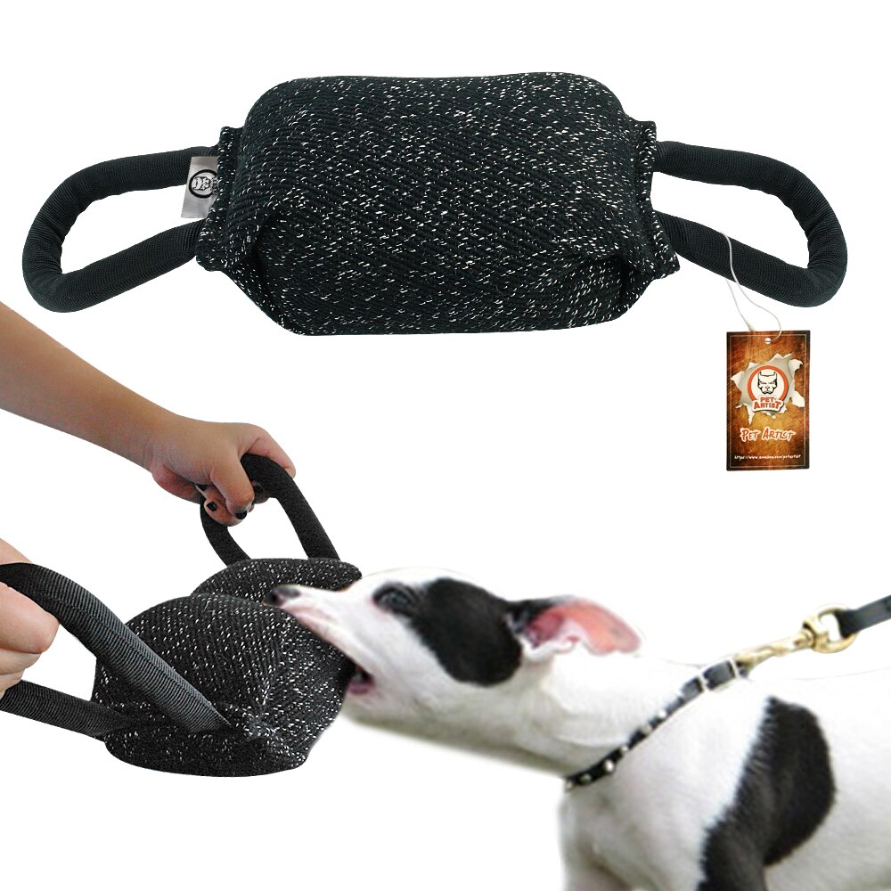 Dog Bite Pillow Sleeve Pet Training Arm Protection Sleeve Jute Pet Bite Tug Toy Free Training Clocker For Medium Large Dogs