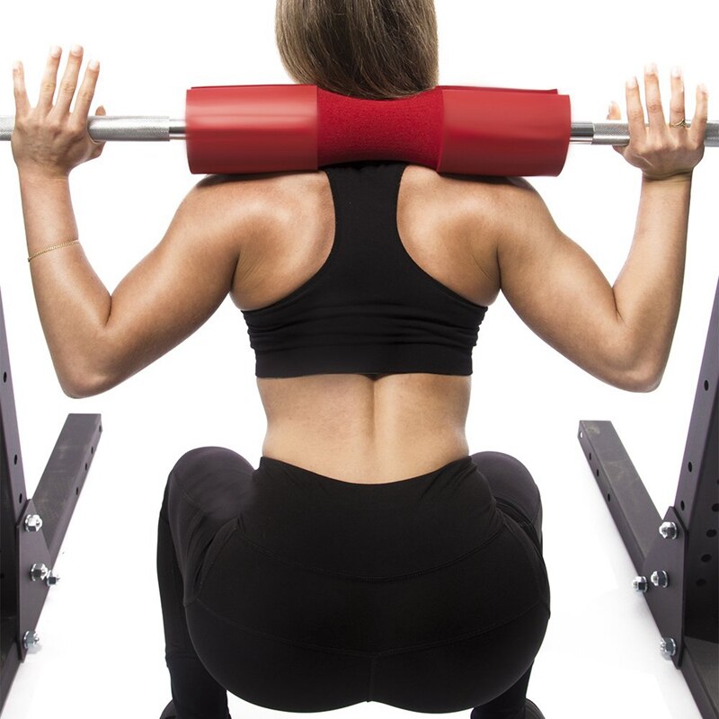 Fitness-langhantelkissen, nackenpolster, schaumstoff-langhantelkissenbezug, kniebeugenpolster, langhantel-schulterpolster, kniebeugen im fitnessstudio, gewichtheben, fitnesstraining