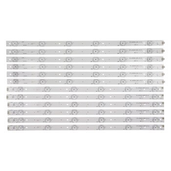 Kit de tiras LED para TV, accesorio para SHA RP 55 LC 55CUF8472 LC 55CUF8472ES HWV55162Y RF AJ550E30 0601L 05 RF AJ550E30 0601R 05, novedad, 12 piezas