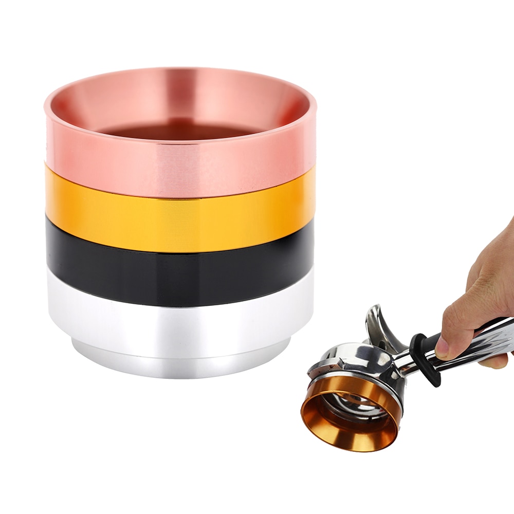 51mm 54mm 58mm Krups Aluminum Dosing Ring With Magnet For Brewing Bowls Coffee Tampering Espresso Barista Tool