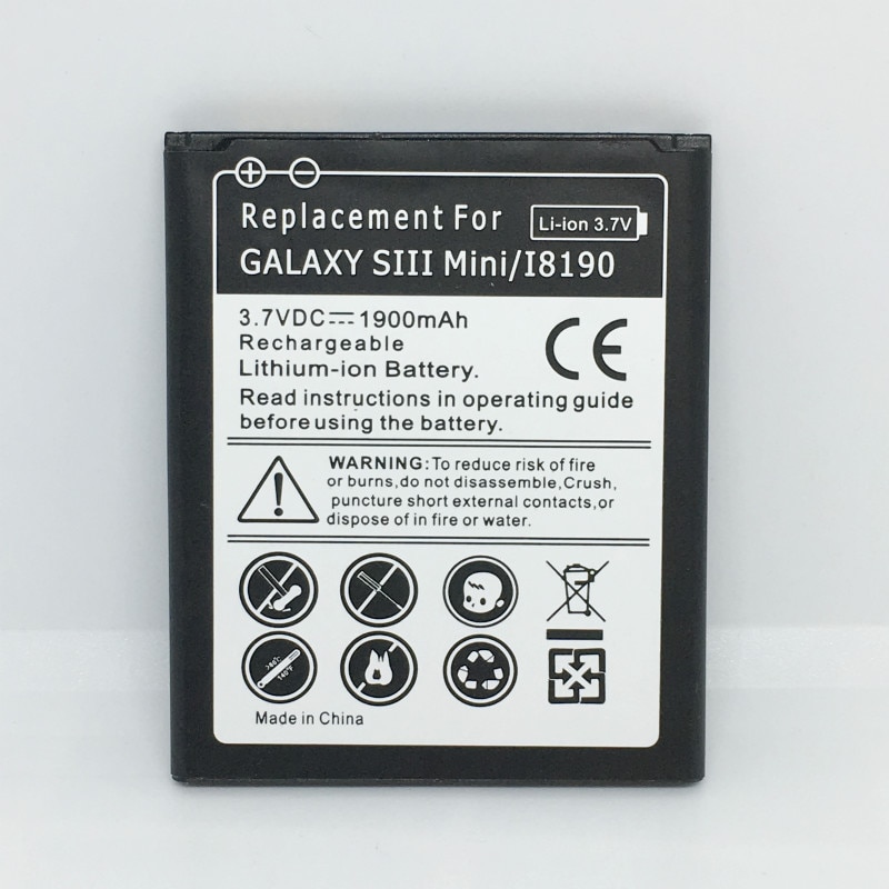 4pins EB-L1M7FLU Replacement S3mini Battery For Samsung Galaxy S3 mini i8160 i8190 Ace2 S7562 Battery EB425161LU 3pins