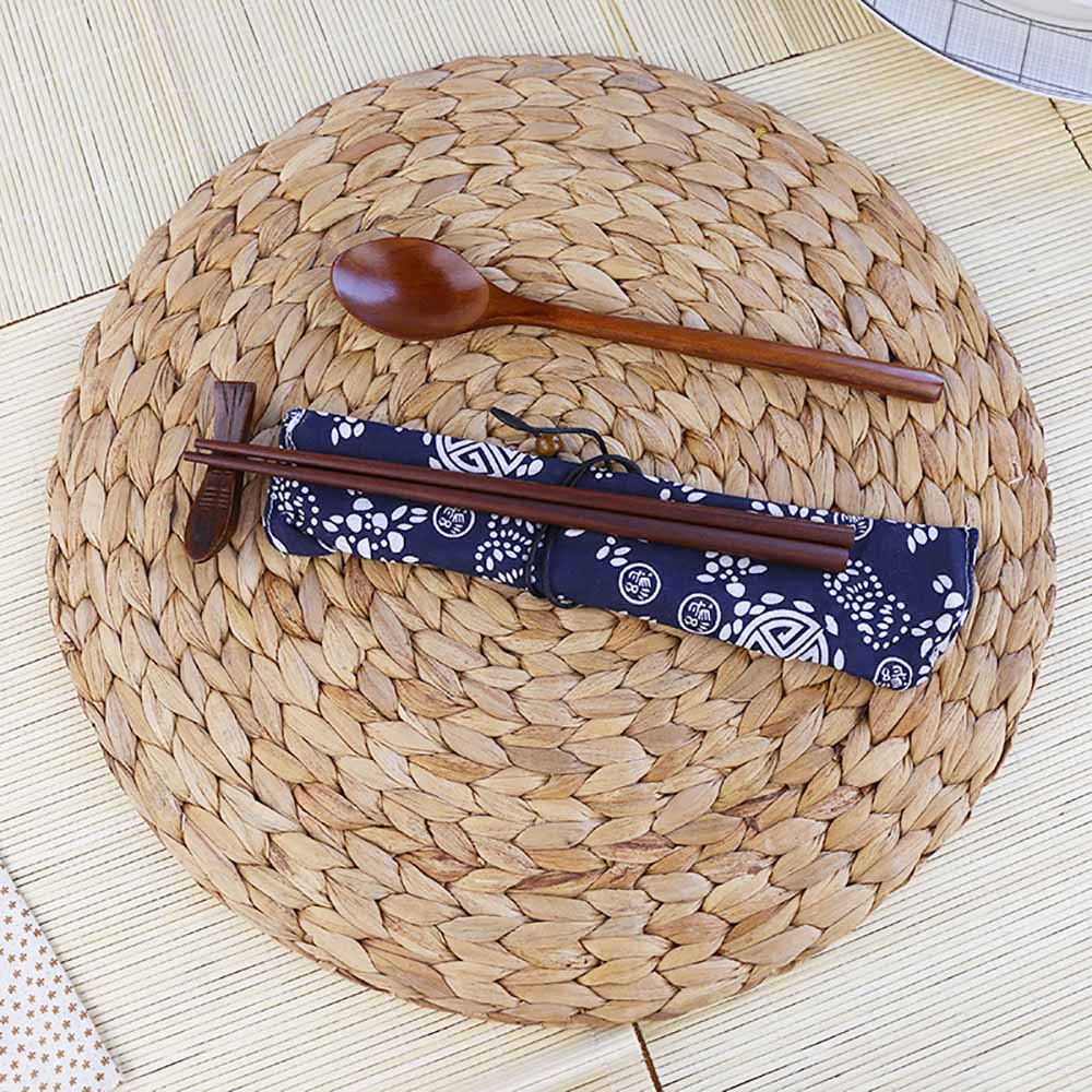 2 pcs 38/35/30cm Round Rattan Placemats Natural Cattail Straw Woven Dining Table Mats Heat Table Mats Coasters Kitchen Table