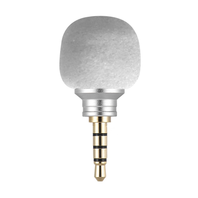Capsaver Mini Mikrofon für praktisch Smartphone Tragbare kabellos Mic Kleine Mikrofon für Android-praktisch 3,5mm Jack
