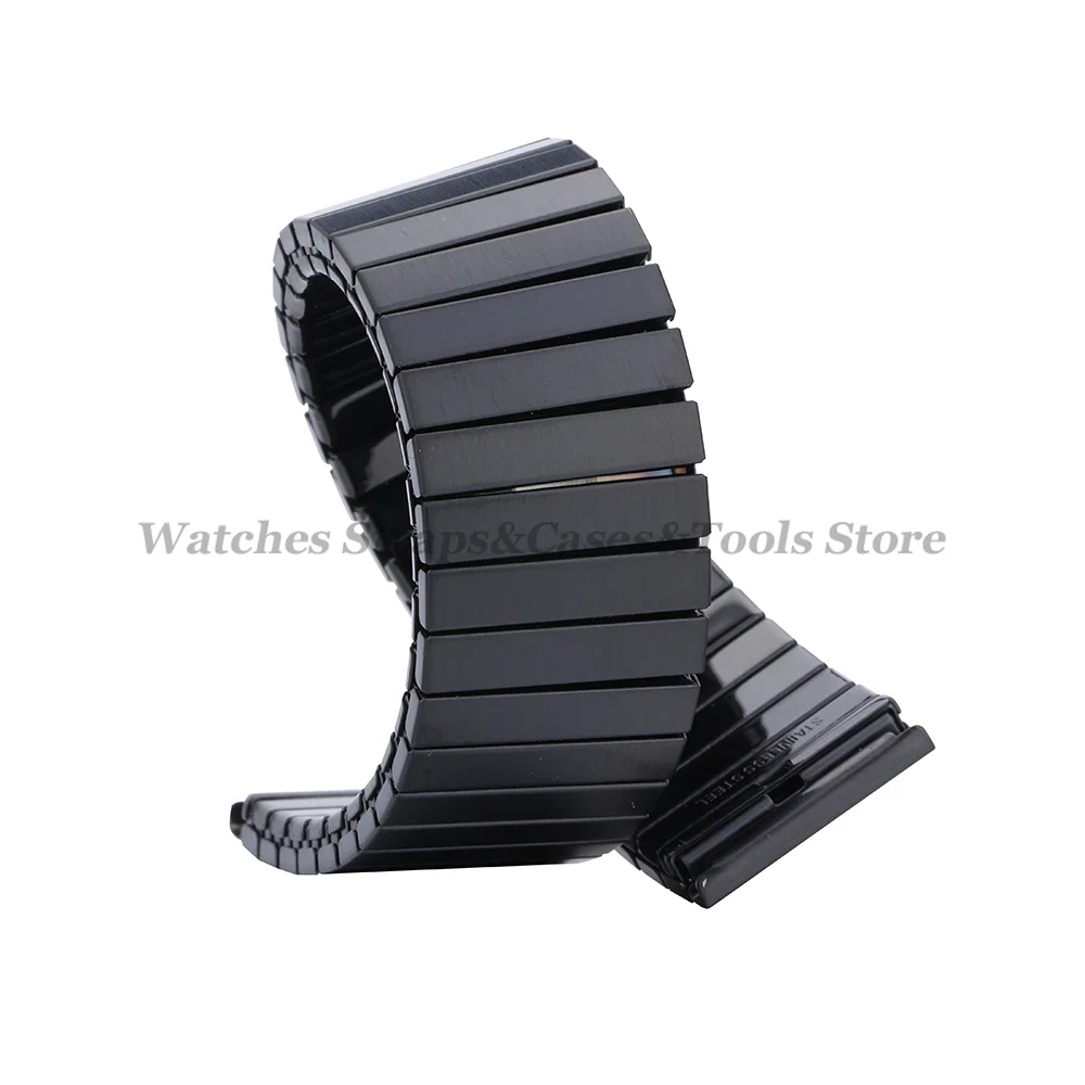 14mm 16mm 18mm 20mm 22mm Edelstahl elastisches Stretcharmband Uhrenarmband Metall Expansionsband Armband Zubehör Armband