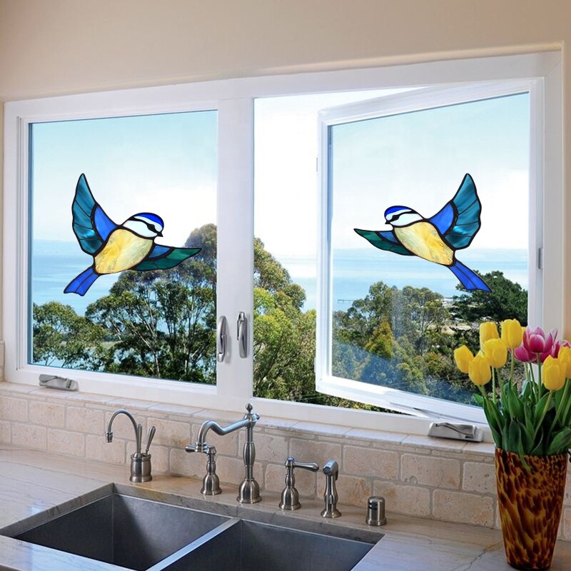Vliegende Vogels Muursticker Home Decor Woonkamer Decals Behang Slaapkamer Nursery Window Decor Home Decoratie Stickers
