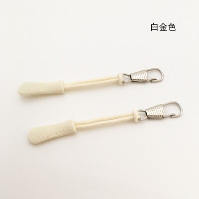 5 kpl irrotettava metallinen vetoketjun vedin vaihto vetoketjun liukusäätimet pää vetoketjun korjaussarjat vetoketjun vetokieleke laukku matkalaukku reppuun: G