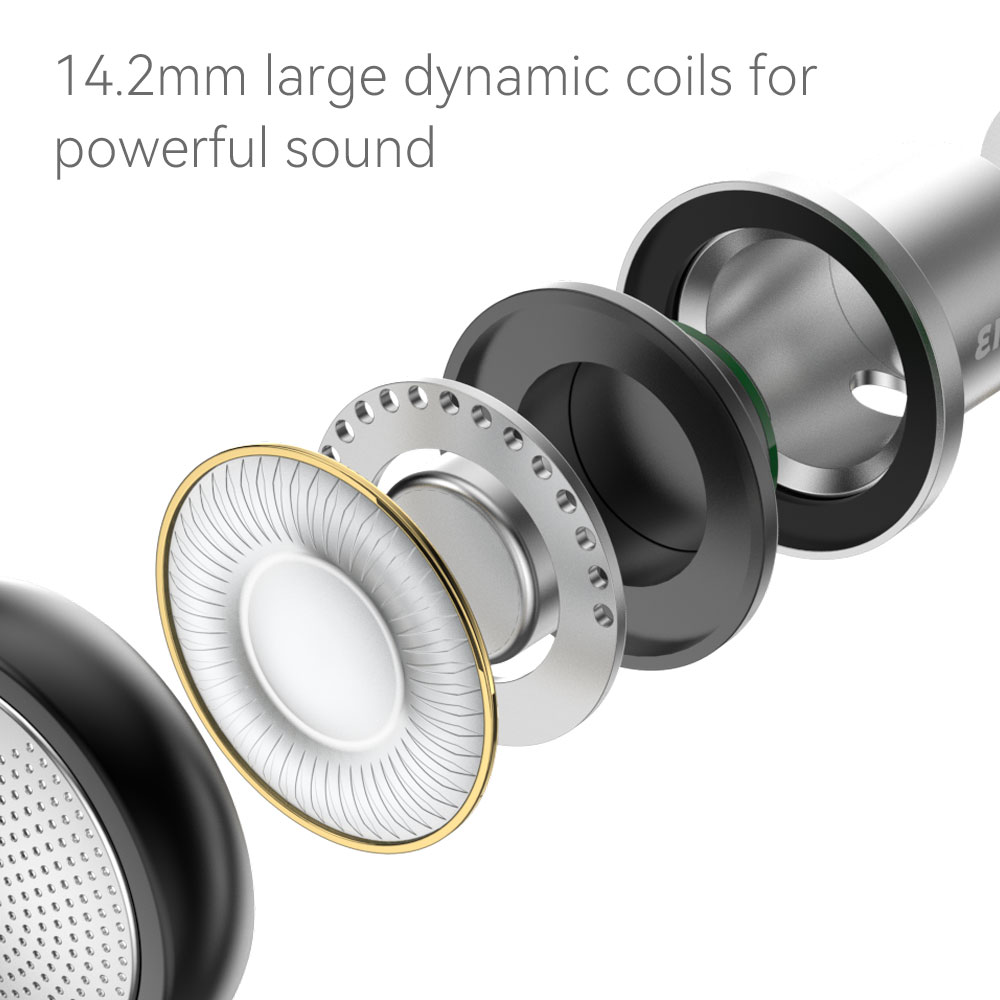 Nowy TRN EMA 14.2mm dynamiczny sterownik w ucho słuchawki Bass Metal płaska głowica wtyczka Earburd wymienny zestaw słuchawkowy T350 MT4 dla Xiaomi