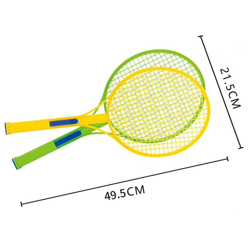 1 sæt badminton tennisracketer bolde sæt børn børn sport forældre-barn sport pædagogisk sports spil legetøj