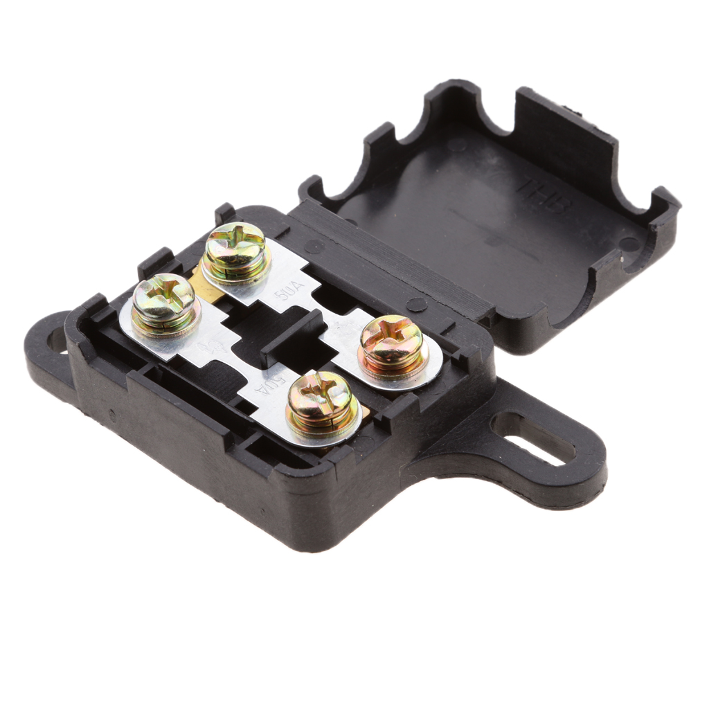 Car Motorcycle Fuse Box ANS / ANF / ANG Fuse Box Mount 32V Waterproof With Cover
