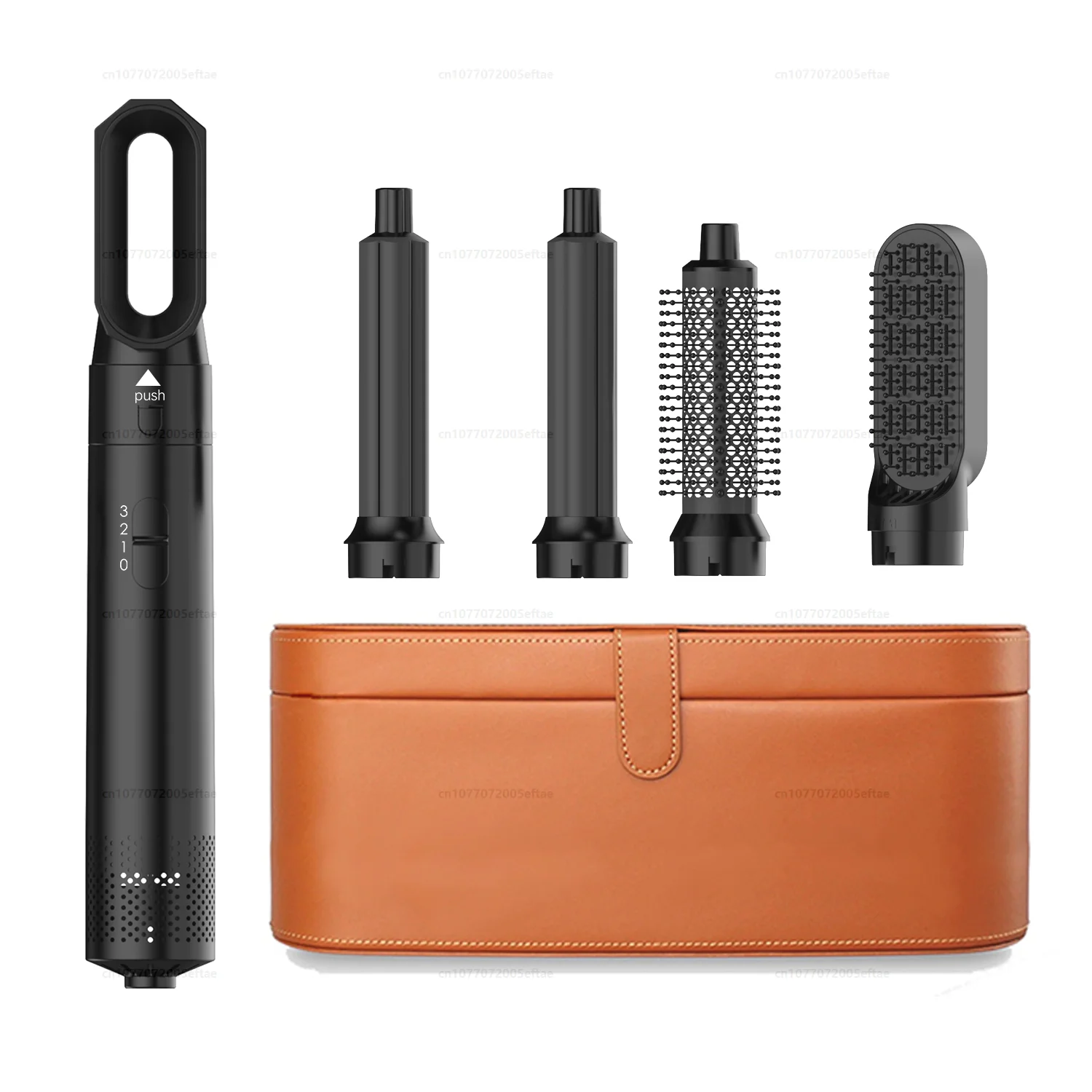 5 in 1 Haartrockner Kamm einstellen Beruf eller Heißluft styler zum Glätten und Volumen von Locken zu Hause