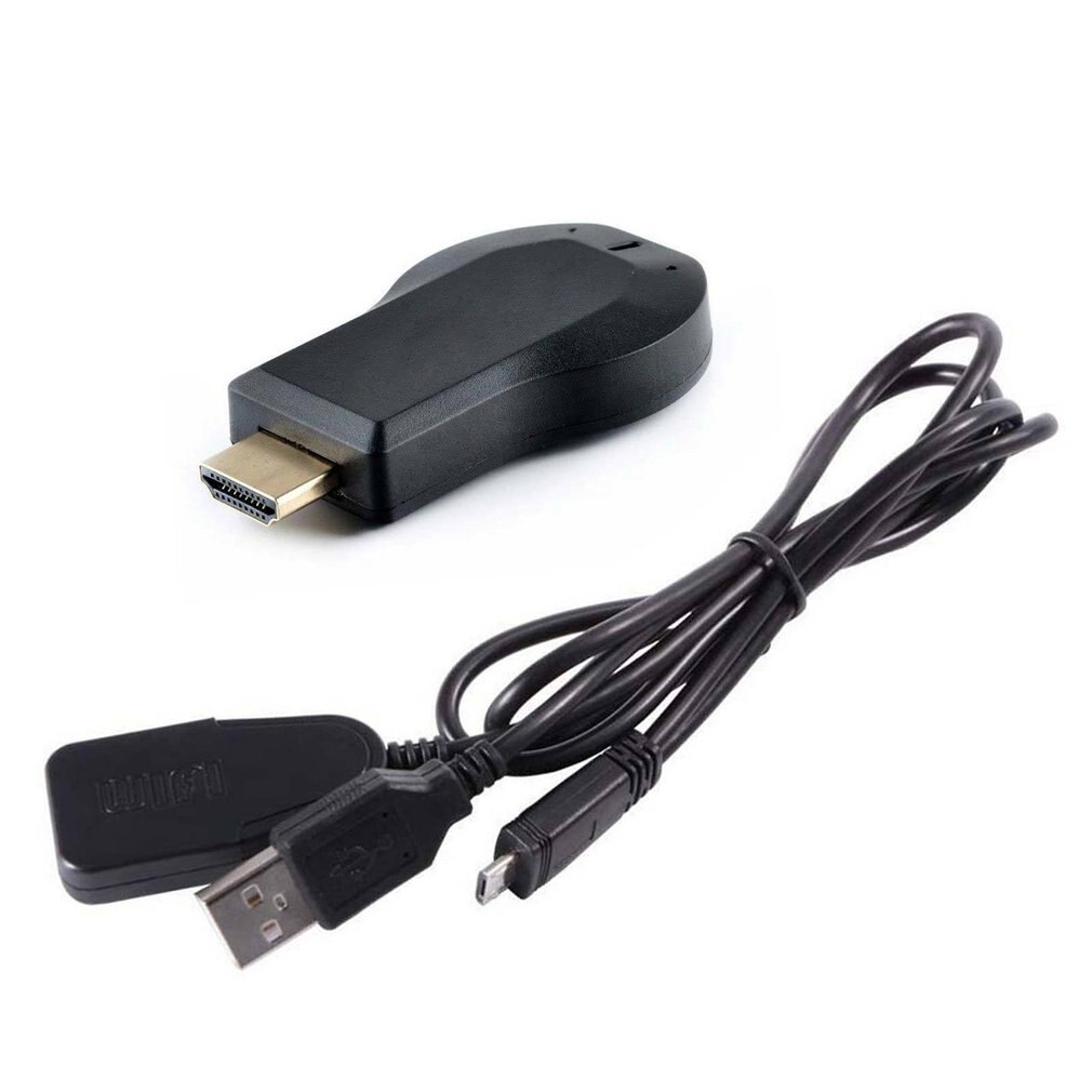 Adattatore HDMI Wireless 1080P – 5G WiFi, Supporta Airplay, Miracast, DLNA, Per IPhone, IPad, Android, Windows, Mac, Plug-and-play Per TV E Proiettori