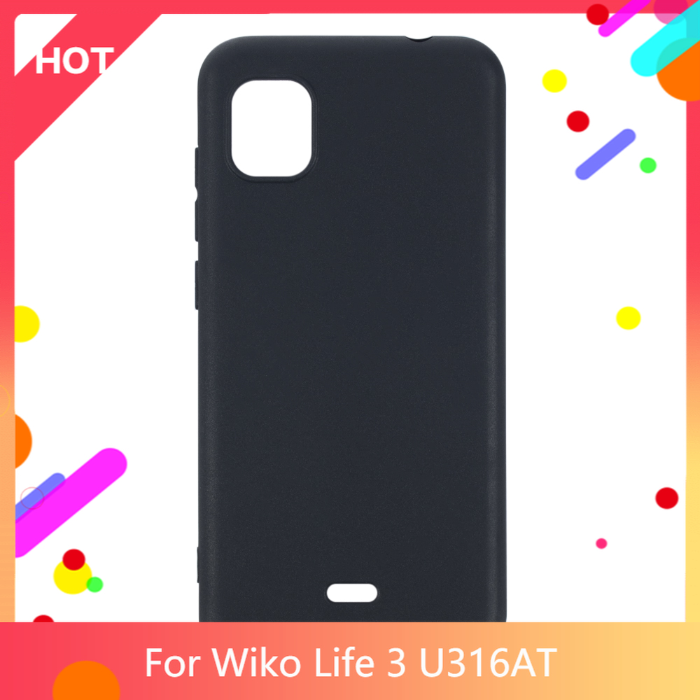 Leven 3 U316AT Case Matte Soft Silicone Tpu Cover Voor Wiko Leven 3 U316AT Telefoon Case Slim Shockproof